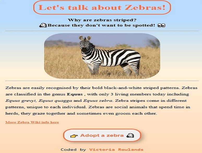 zebra app image